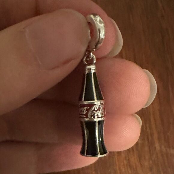 NWOT CocaCola Bottle Silver Charm - Picture 3 of 8